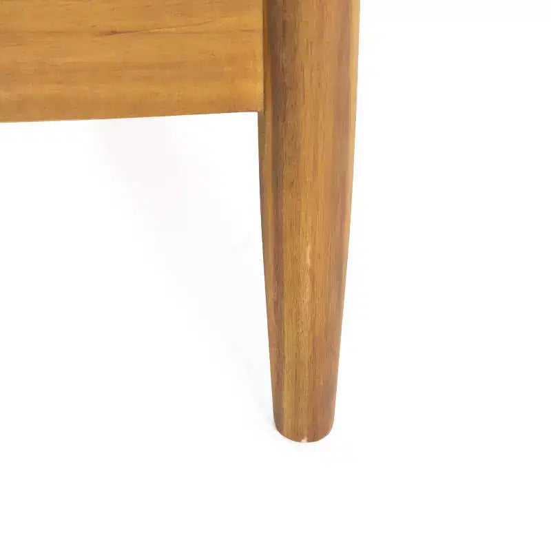 Christopher Knight Home Willowbrook Outdoor Acacia Wood Loveseat and Coffee Table