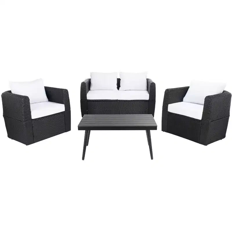 Tarien 4 Piece Living Set - Indoor/Outdoor - PAT7524 - Safavieh