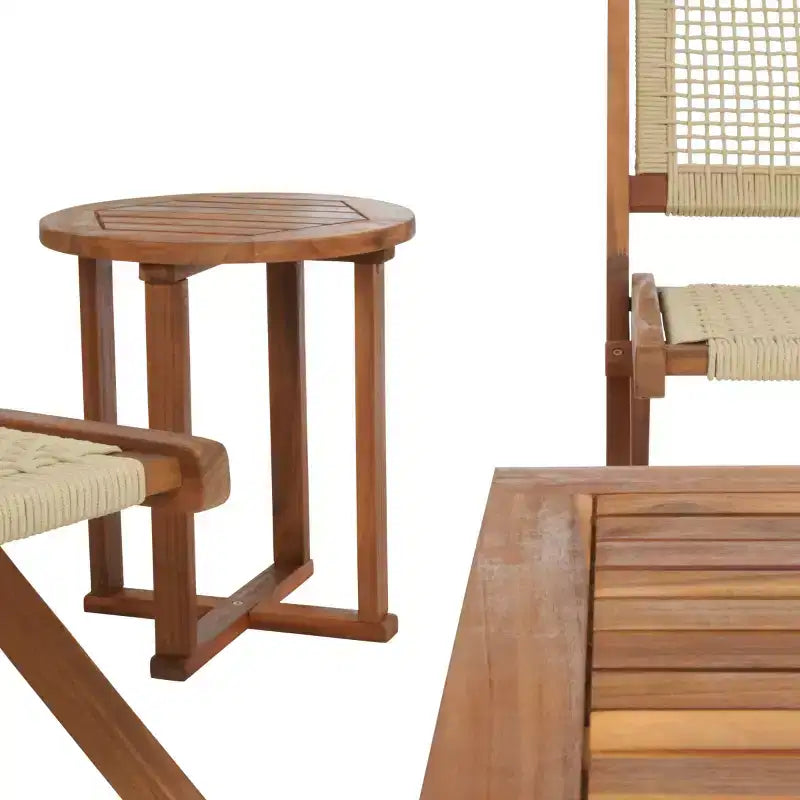 Kobina 5 Piece Living Set - Indoor/Outdoor - PAT7314 - Safavieh