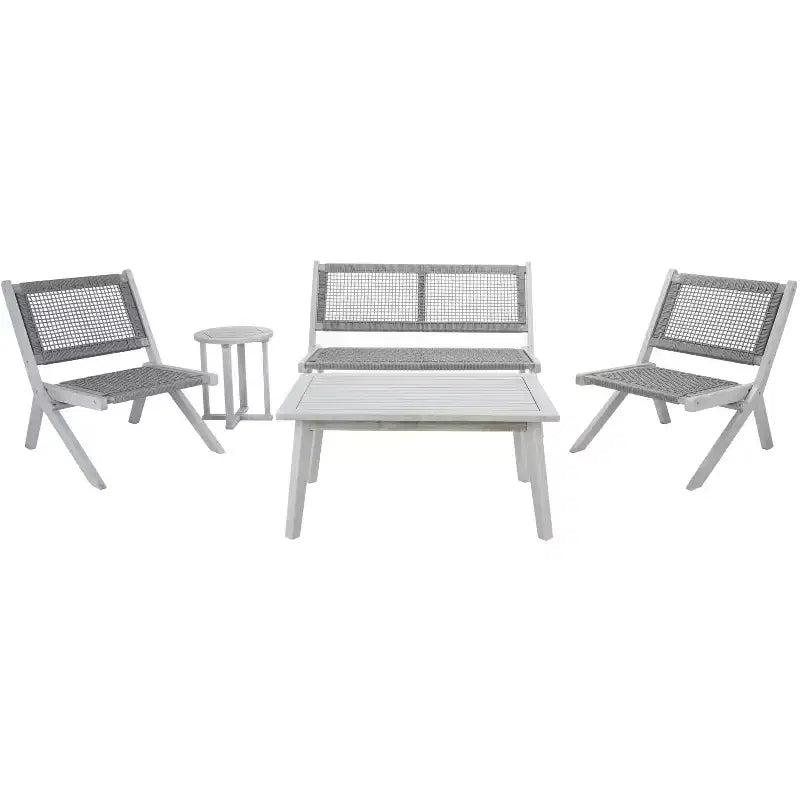Ensemble de 5 meubles de salon Kobina - Intérieur/Extérieur - PAT7314 - Safavieh