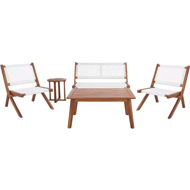 Ensemble de 5 meubles de salon Kobina - Intérieur/Extérieur - PAT7314 - Safavieh