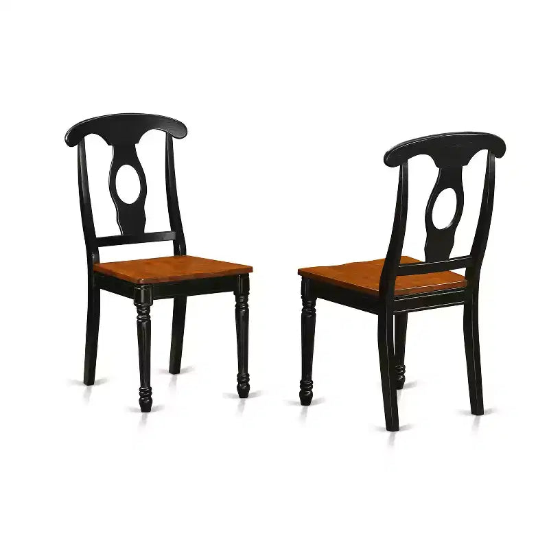 HomeStock Dropleaf Dining Table Set Kitchen Dining Black Cherry