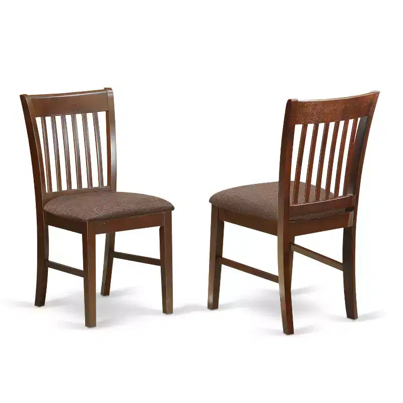 HomeStock Capri Dining Table Set With 6 Chairs Rectangular Style 36x60