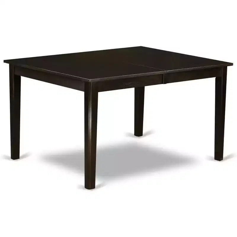 HomeStock Henley Rectangle Dining Table Set Cappuccino