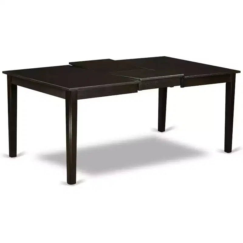 HomeStock Henley Rectangle Dining Table Set Cappuccino