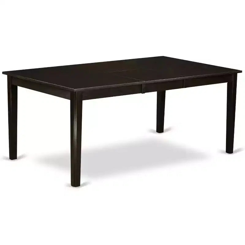 HomeStock Henley Rectangle Dining Table Set Cappuccino