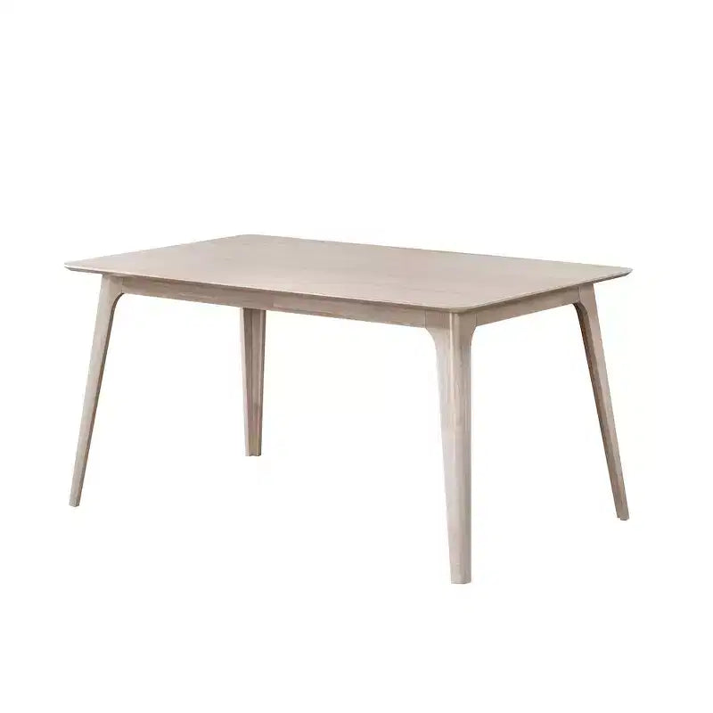 New Classic Furniture,Oscar 5-Piece Wood Dining Set, White Ash
