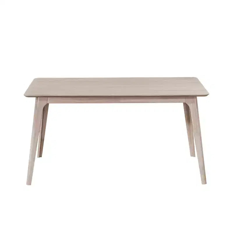 New Classic Furniture,Oscar 5-Piece Wood Dining Set, White Ash