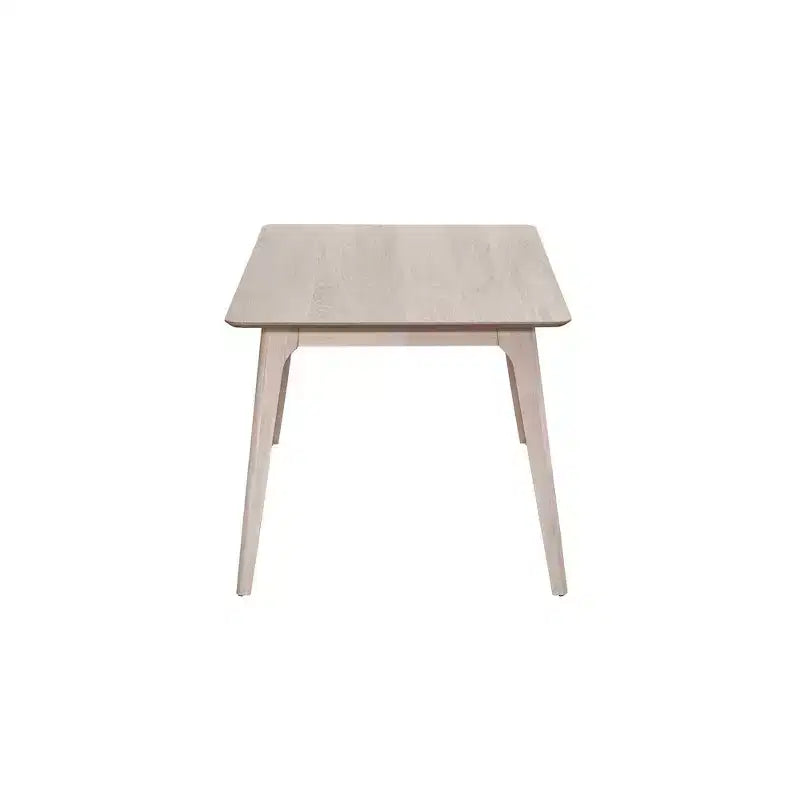 New Classic Furniture,Oscar 5-Piece Wood Dining Set, White Ash