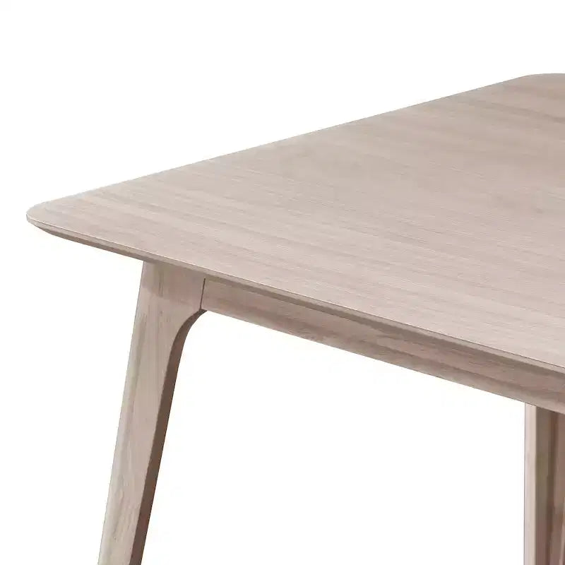 New Classic Furniture,Oscar 5-Piece Wood Dining Set, White Ash