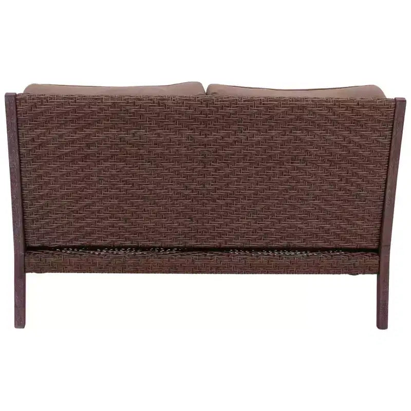 Courtyard Casual Buena Vista II 6 pc Loveseat Group with Ottomans Includes: One Loveseat, One Coffee Table, Two Club Chairs & Two Ottomans