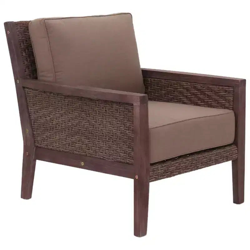 Courtyard Casual Buena Vista II 6 pc Loveseat Group with Ottomans Includes: One Loveseat, One Coffee Table, Two Club Chairs & Two Ottomans