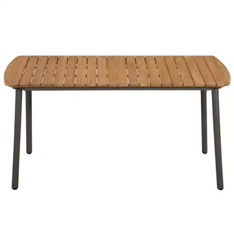 vidaXL Patio Dining Set Dining Table and Chairs Furniture Set Poly Rattan - Anthracite 4 Items