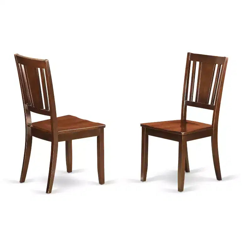 Dining Room Table Set with Chairs & Bench - 6 Piece Rectangle Table & Kitchen Seating