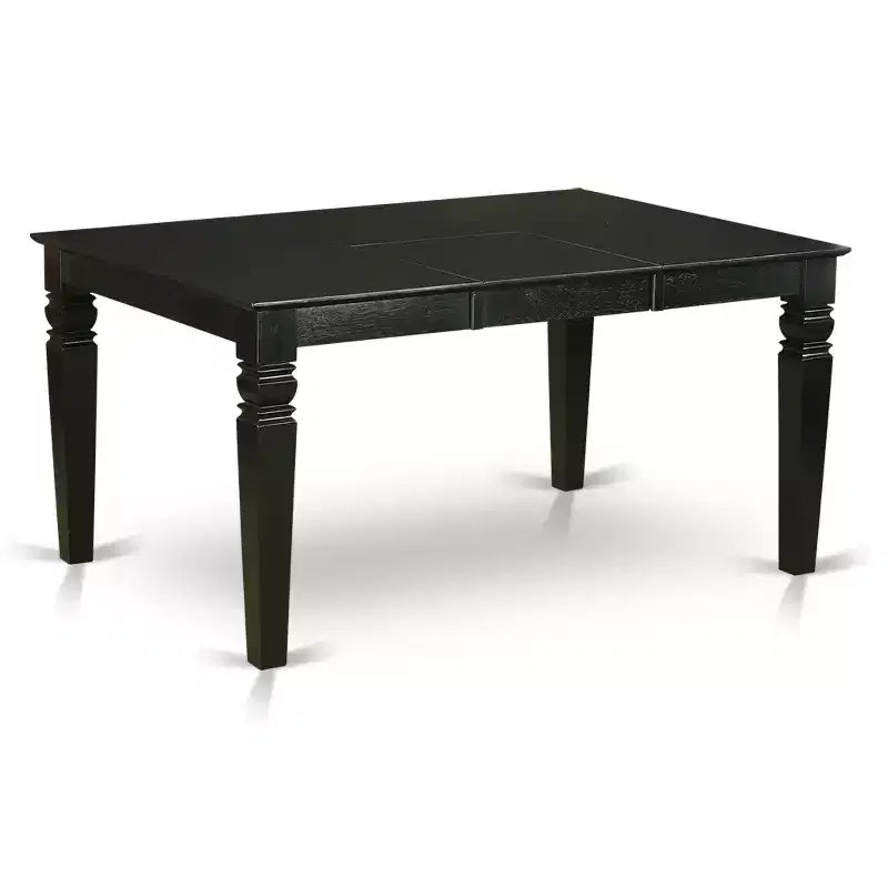 Luxury Dining Table Set - Kitchen Table with Chairs - 7 Piece Rectangle Table Set