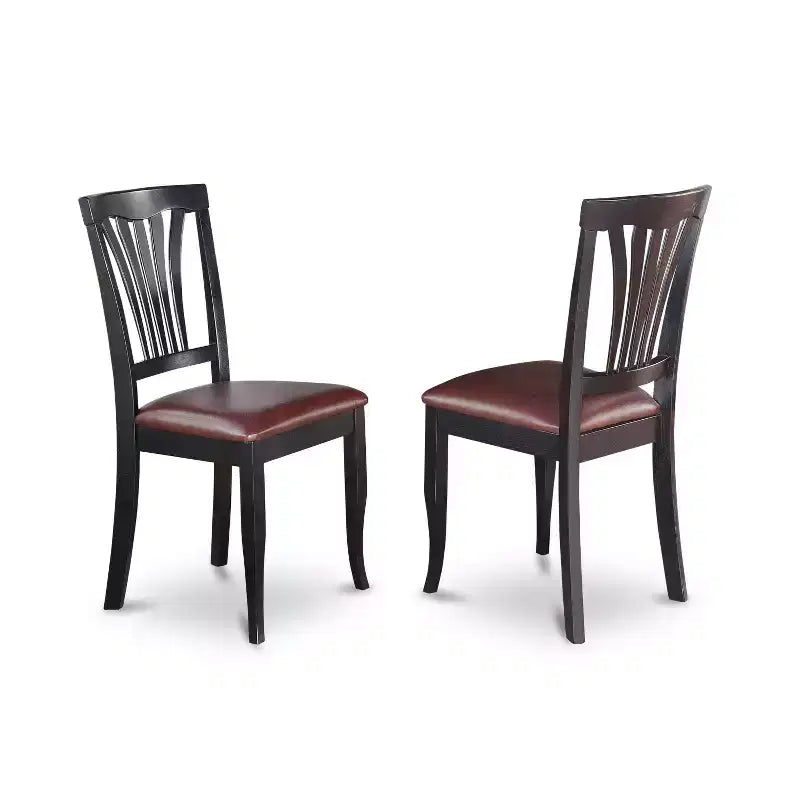 Luxury Dining Table Set - Kitchen Table with Chairs - 7 Piece Rectangle Table Set