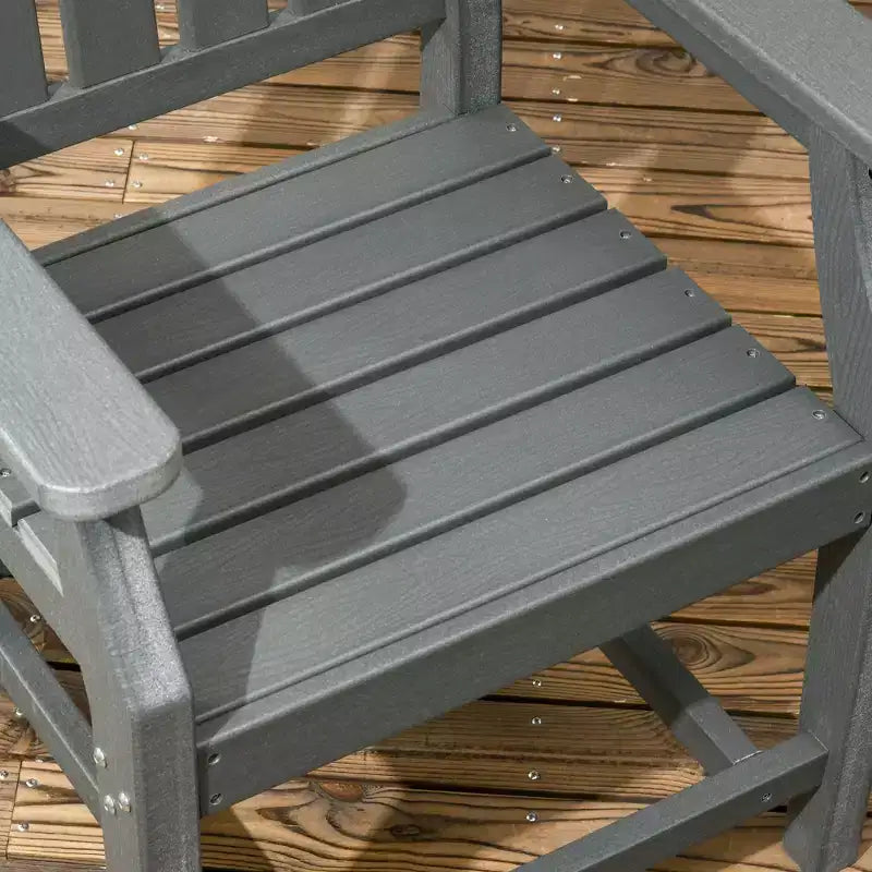 6 Pieces Patio Dining Set, 6 Seater Outdoor Table and Chairs, Conversation Furniture, Armrests, Loveseat Bench, Dinner Table with Umbrella Hole