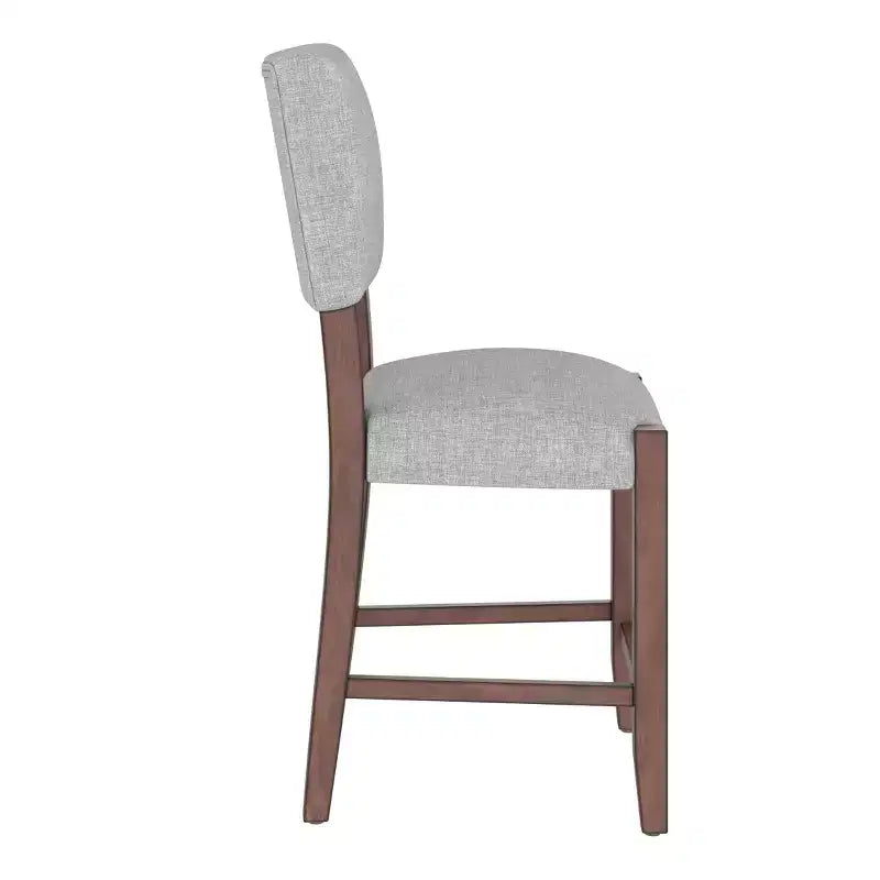 Marble Counter Height Dining Table Set for 4, 5 Pieces Bar Table Set with 4 Upholstered Chairs for Dining Room Pub Kitchen Small Place