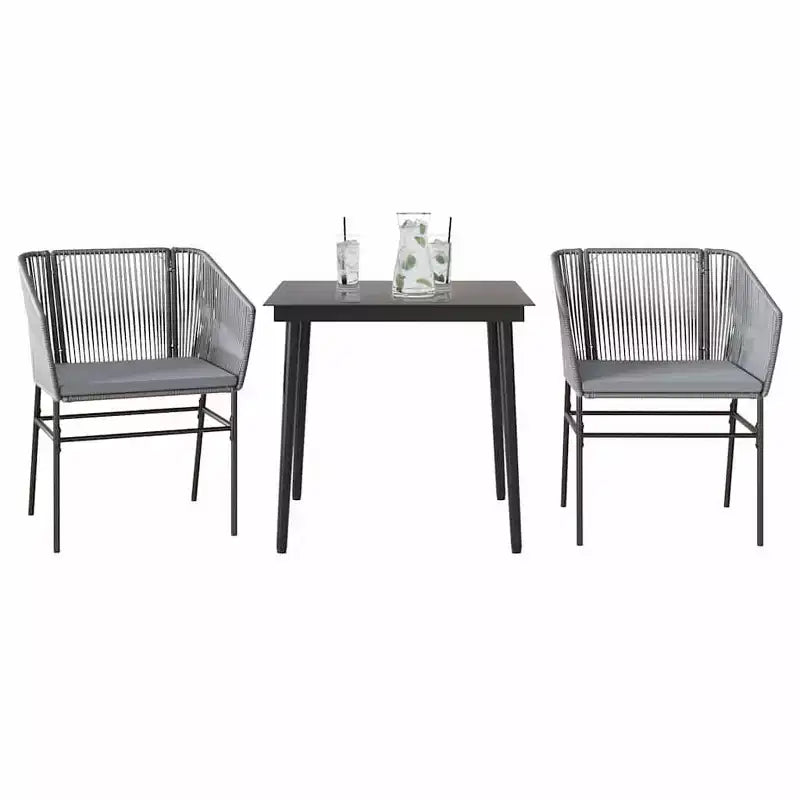 vidaXL Garden Dining Set with Cushions in Different Colors and Sizes