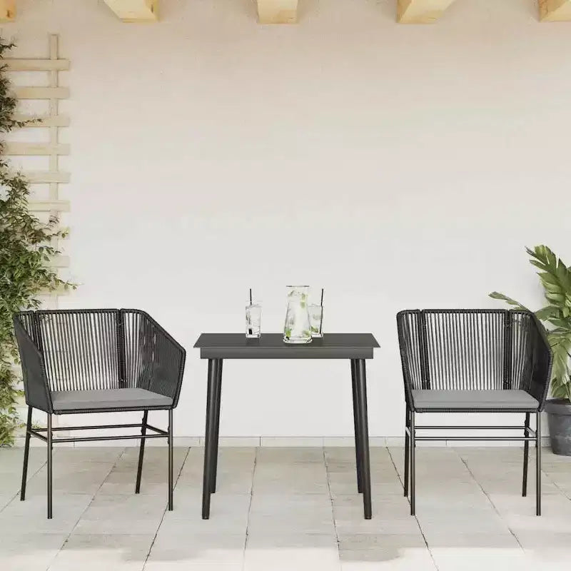 vidaXL Garden Dining Set with Cushions in Different Colors and Sizes