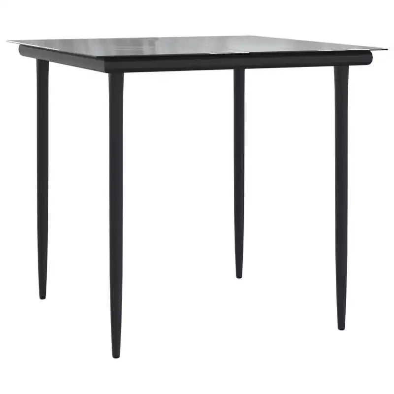 vidaXL Modern Garden Dining Set with Cushions