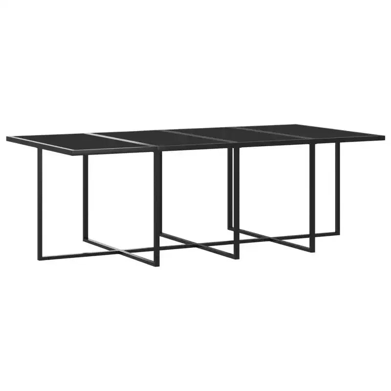 vidaXL Patio Dining Set Outdoor Table and Chairs Furniture Set Poly Rattan