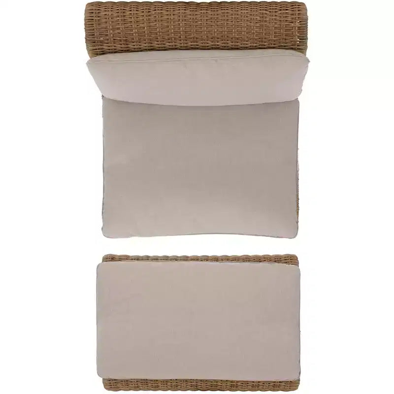 Drew Patio Lounge Set - Indoor/Outdoor - PAT7542 - Natural/Taupe - Safavieh
