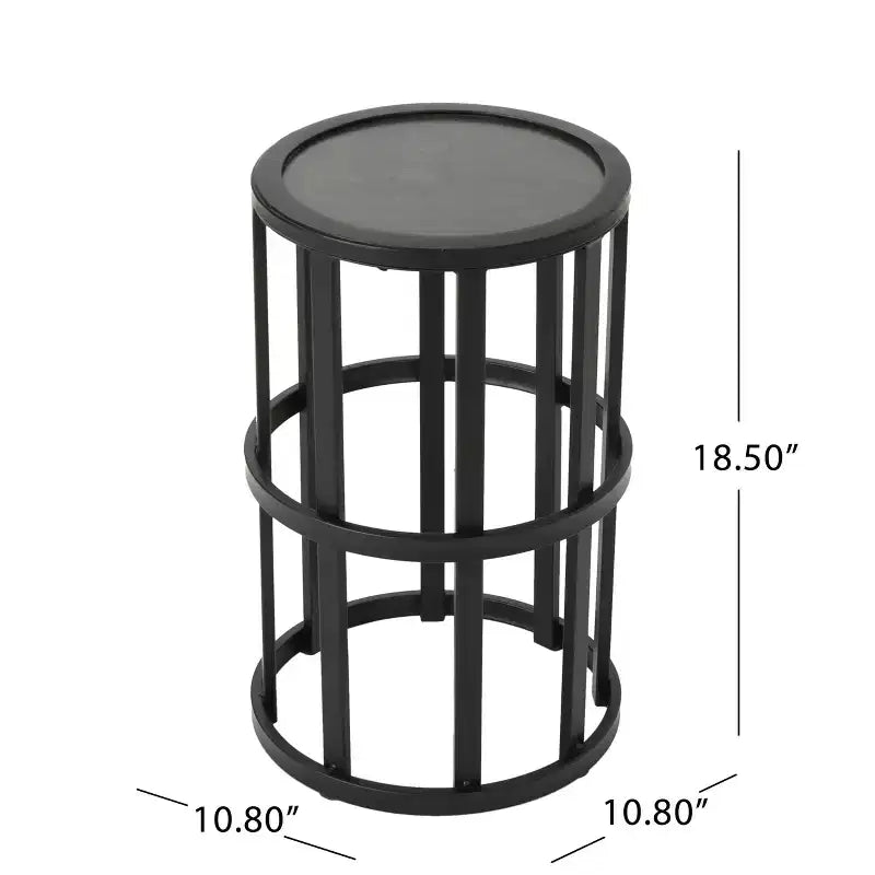 Christopher Knight Home Graziana 3 Piece Outdoor Rattan Rocking Chair with Ceramic Tile End Table
