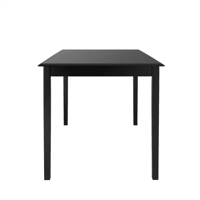 Salido Dining Set - 5-Piece - Black Vinyl - iNSPIRE Q