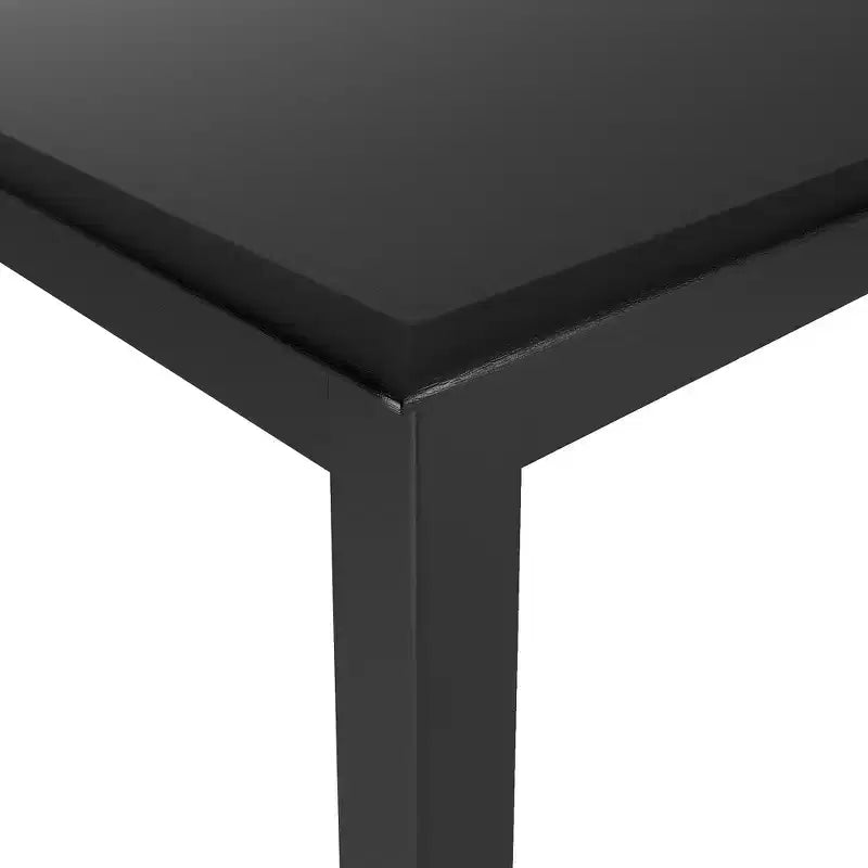 Salido Dining Set - 5-Piece - Black Vinyl - iNSPIRE Q