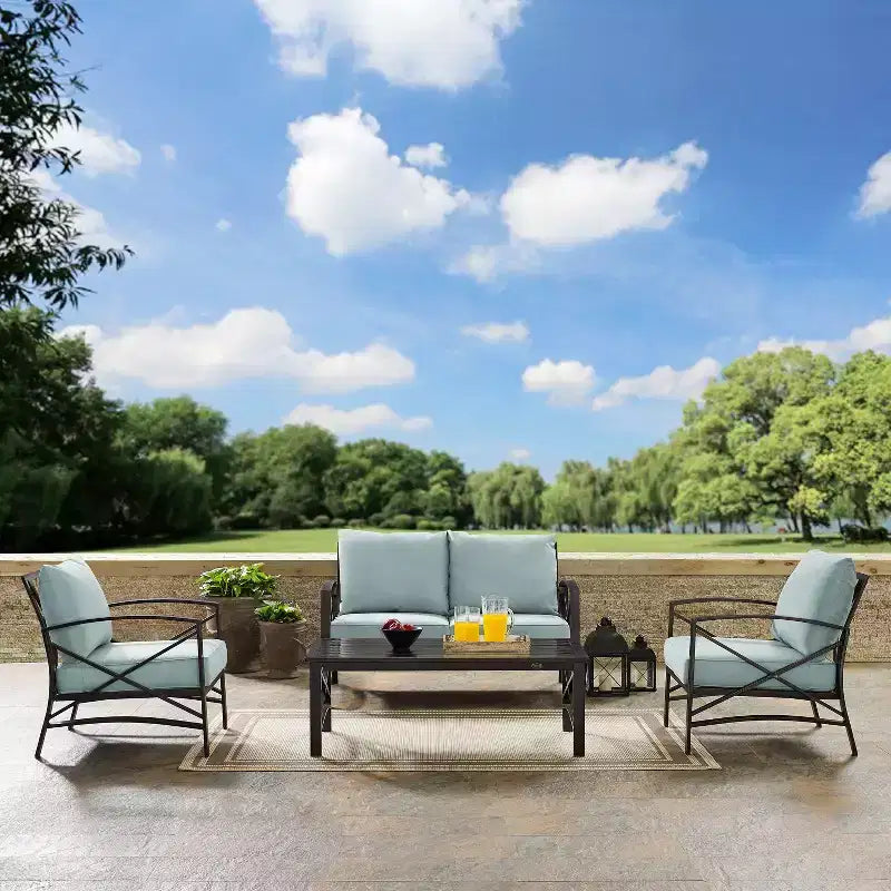 4pc Kaplan Outdoor Seating Set - Crosley