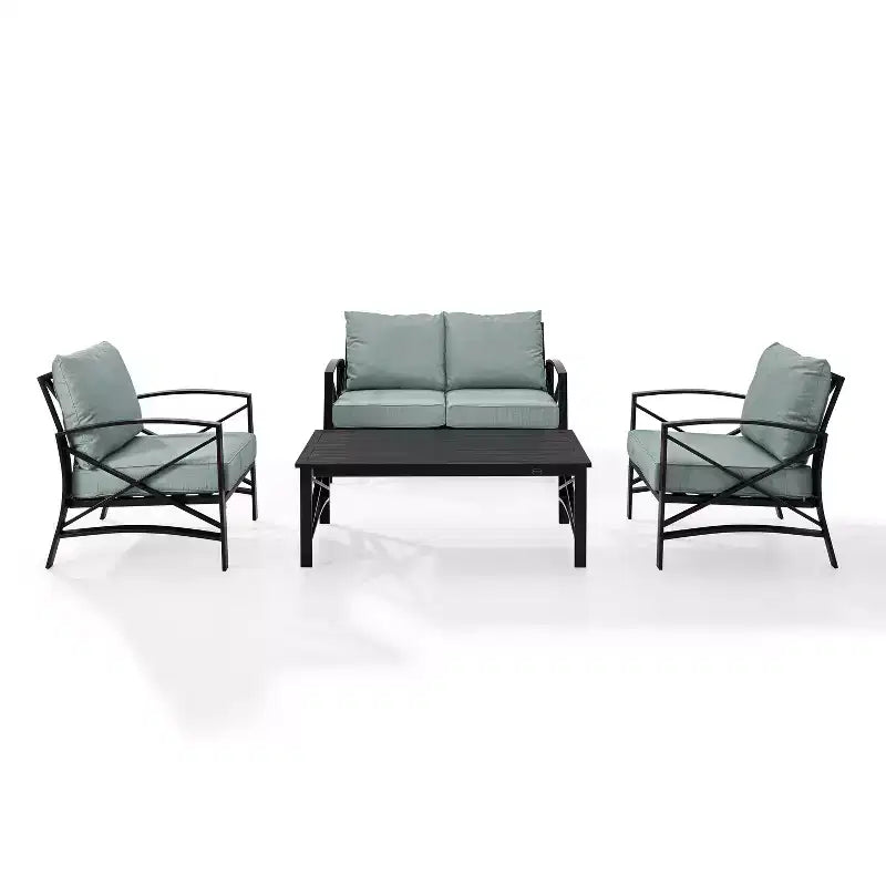 4pc Kaplan Outdoor Seating Set - Crosley