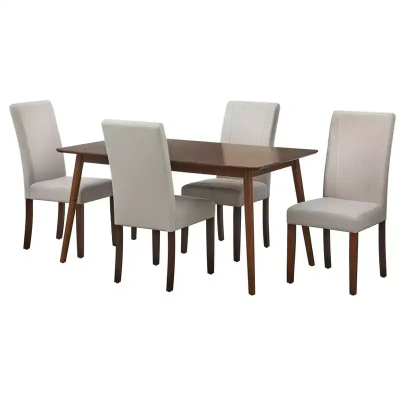Ensemble de salle à manger rectangulaire Lizzy 5 pièces - Buylateral