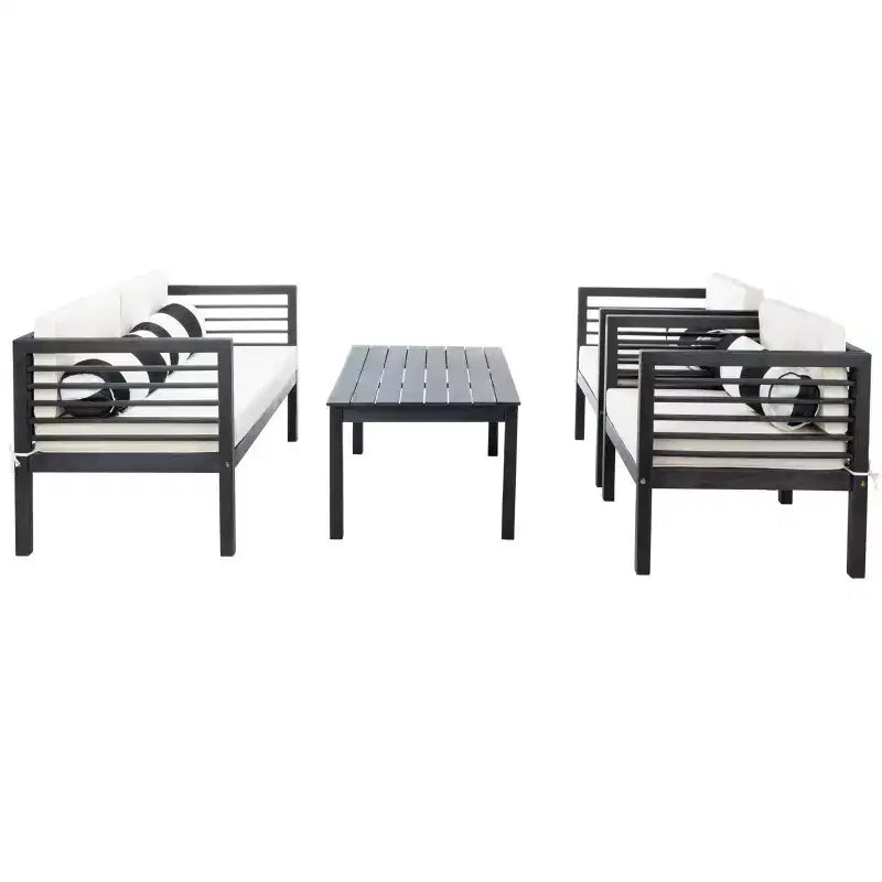 Alda 4 Piece Patio Set - Indoor/Outdoor - PAT7033 - Safavieh