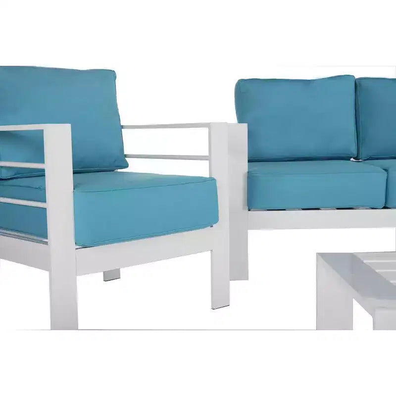 Nason 4 Piece Living Set - Indoor/Outdoor - PAT2516 - Safavieh