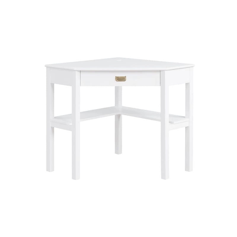 Poppy Corner Classic Writing Desk with Storage