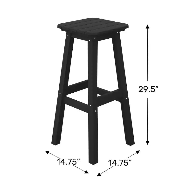 WestinTrends Malibu All Weather Hdpe Outdoor Patio Bar Height Dining Set (5-Piece)