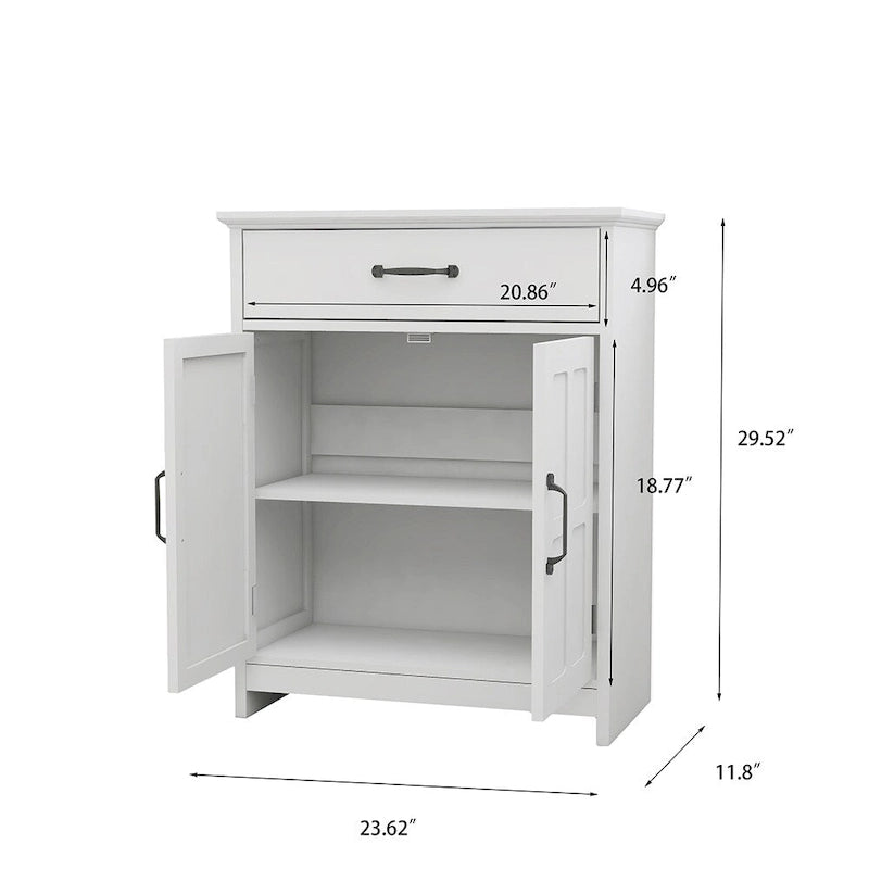 Meuble de salle de bain sur pied, Armoire de rangement