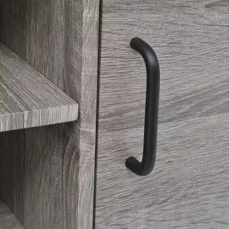 Meuble TV gris 47,2x15,7x17,7
