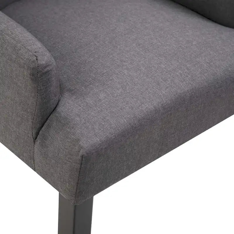 Chaises de salle à manger avec accoudoirs, tissu multicolore - 54,1 x 55,9 x 105,9 cm