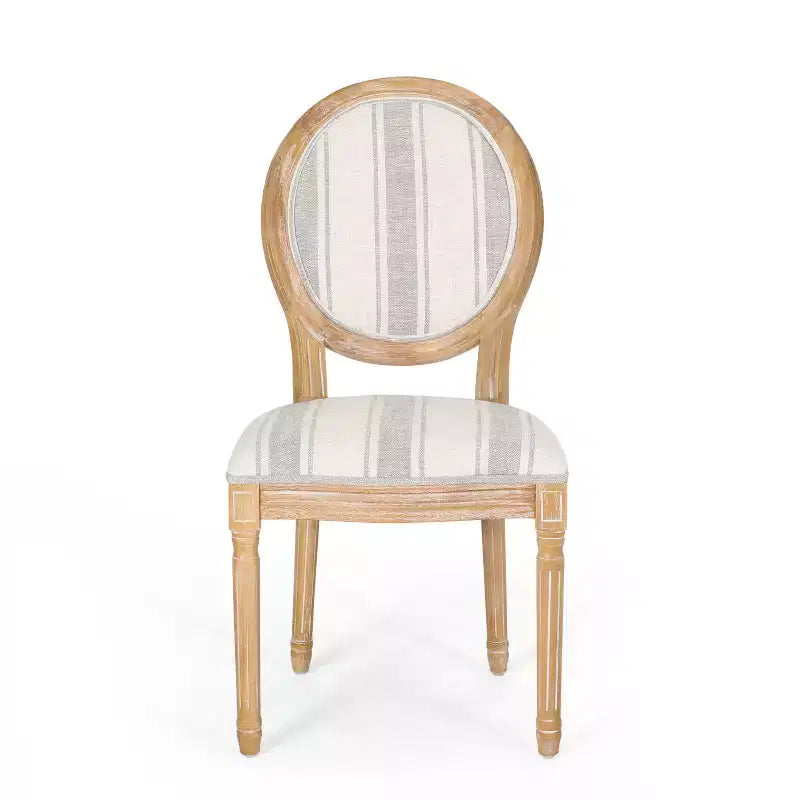 Christopher Knight Home Derring 7 Pieces French Country Upholstered Wood Expandable Dining Set
