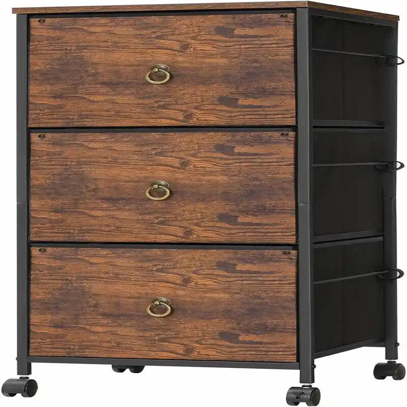 Classeur à 3 tiroirs - 15,7P x 15,7L x 38,1H