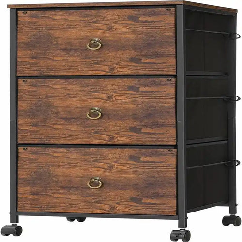 Classeur à 3 tiroirs - 15,7P x 15,7L x 38,1H